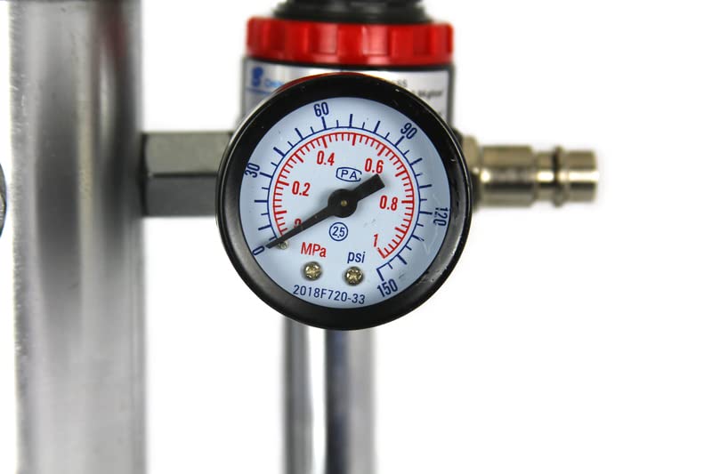 Engrasador neumático de barril contenedor de 15 litros lubricante lubricante lubricante aceite de plataforma cable 4m pistola desplazamiento ruedas