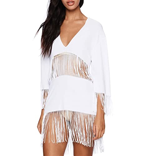 Maillot de bain cover-up ajouré pour vos journées en club de plage