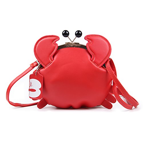 Freie liebe new unique animal design dinosaur crab cross body bag…