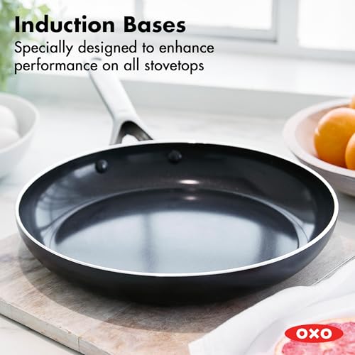OXO 12-inch Ceramic Nonstick Frying Pan — view 4