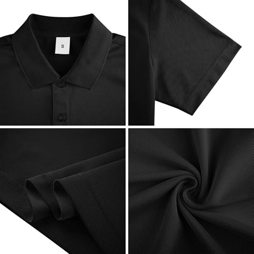 Camisetas Polo para Seguridad, Camisas Polo para Trabajo de Seguridad, Camisas para Porteros y Guardias miniatura 4