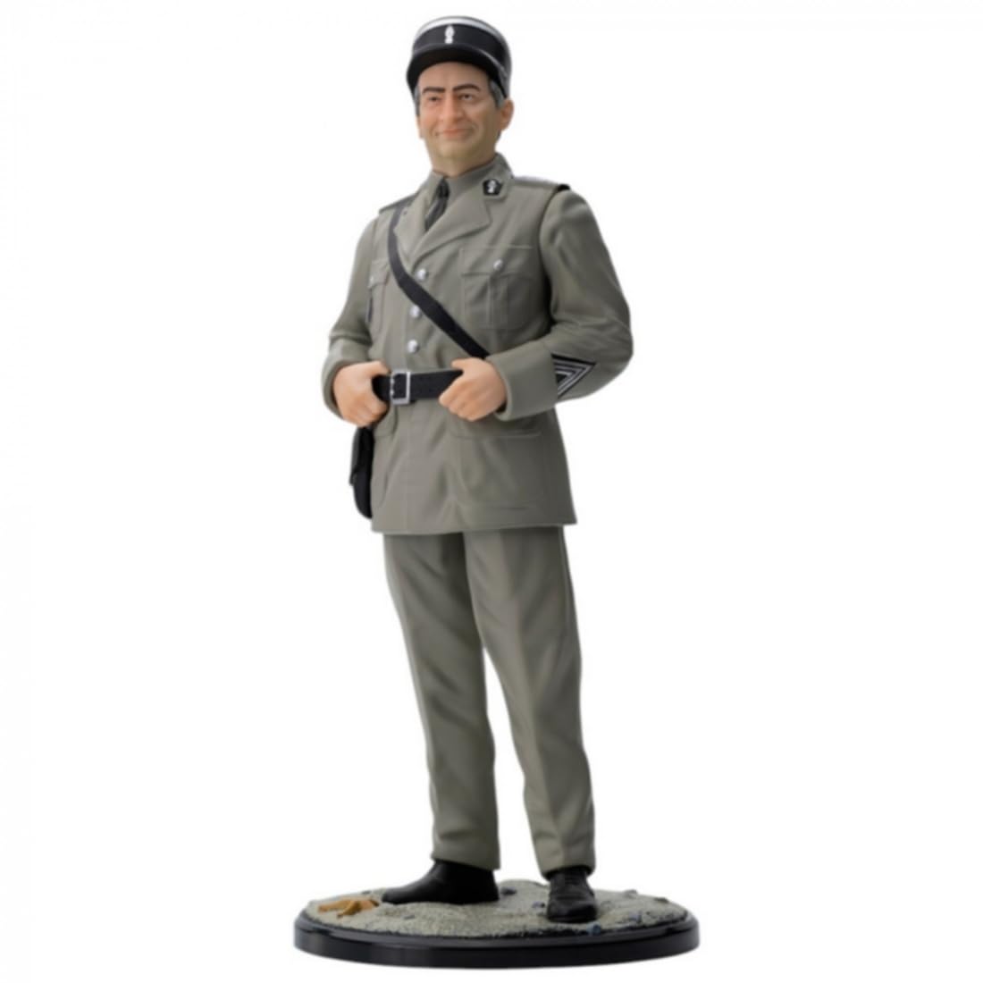Infinite Statue Brown Louis De Funes Maréchal Ludovic Cruchot 4 - Film Scene Le Gendarme De Saint Tropez - Collectible Figure Pvc Cine-Mini Series - 1/12 Scale - Height 16 Cm