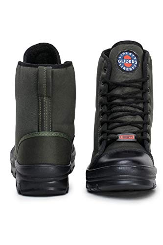 Image of Liberty Freedom HUNTER-BOT Black Casual Safety Lacing Boots for Men