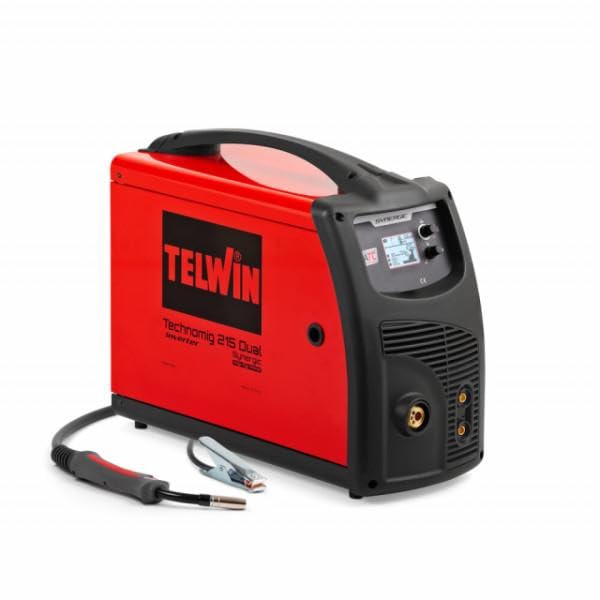 Saldatrice inverter Telwin multiprocesso Technomig 215 Dual Synergic - 816232