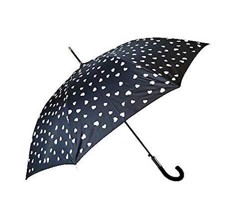 Goodforgoods Paraguas Que Cambia de Color con la Lluvia, para Adultos, Mujeres, Hombres, de Apertura automática, Resistente al Viento con un diámetro de 105 cm. (Negro2) Cover