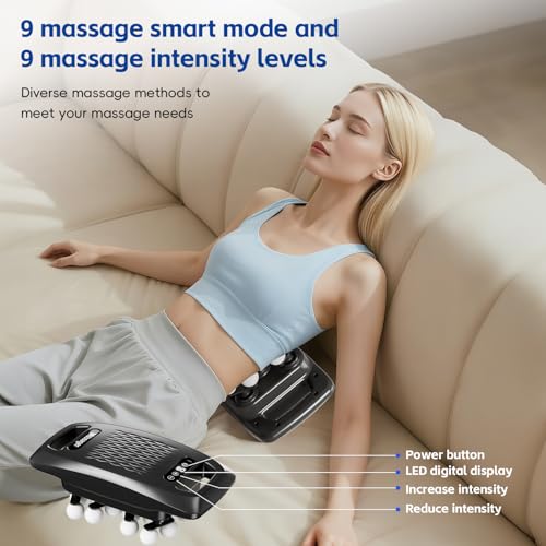 Image of cotsoco 20-Head Massage Gun Set, Deep Tissue Percussion Massager with 9 Modes and 9 Intensities, Handheld Muscle Massager for Back, Shoulders, Legs, Foot & Body Pain Relief, Fathers Day Dad Gifts