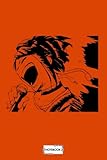  Earphone Jack My Hero Academia N07166 Notebook: Lined College Ruled Paper, Journal, Planner, Diary, Matte Finish Cover, 6x9 120 Pages