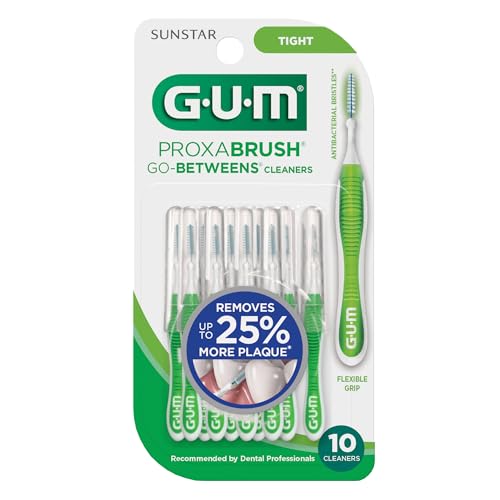 image for GUM Proxabrush Go-Betweens - Tight - Interdental Brushes - Soft Bristl