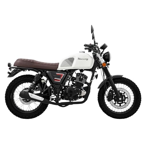 Image of KeeWAY SR 125 Dual Channel Abs Motorcycles /Bike White Booking for Ex-Showroom Price