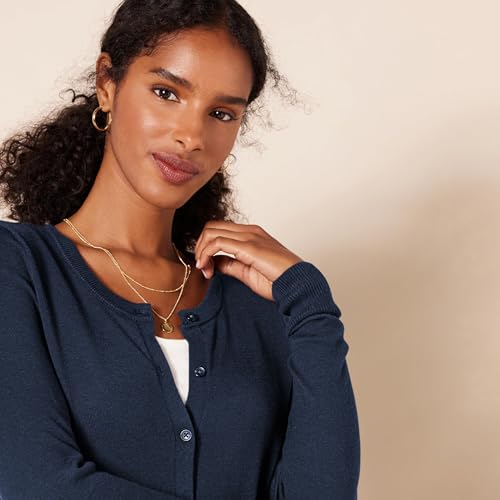 Amazon Essentials Women's Lightweight Crewneck Cardigan Sweater (Available in Plus Size) - Image 5