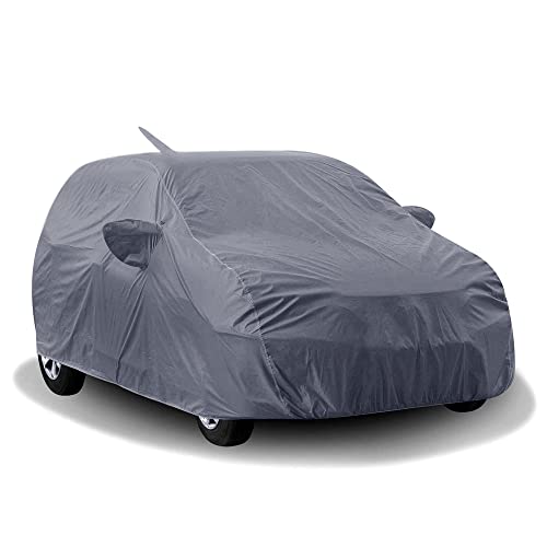 Image of CAVS Alto Car Cover - Waterproof, Triple Stitched, Elastic, Ultra Surface Protection (Grey Look), for Alto Lxi & Old Cars