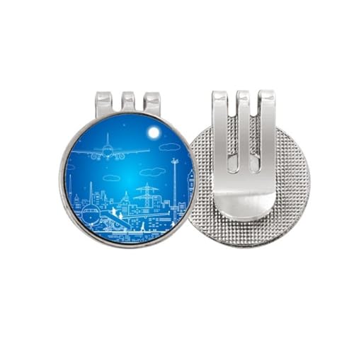 Marqueur de balle de golf magnétique émail accessoire Metropolis
