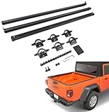 Koomaha 82215956 Trail Rail Cargo Management System Replacement for 2020-2023 Jeep Gladiator JT Truck Bed Tie Down Rails