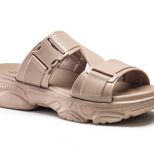 Image of ASIAN Women's FEMINA-06 Comfortable & Light Weight Slippers for women | Stylish & Anti-Skid Sandals for Adult | Waterproof & Everyday Use slip ons for Girls and Ladies