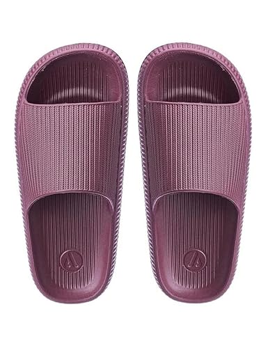 Image of Aqualite NEO-354 Women's Slides Slippers | Slip-On Comfort Flat Base Flipflop Anti-Skid, Lightweight & Easy to Wear | Casual Home & Outdoor Sandals for Women