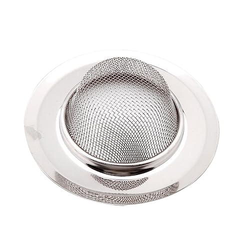 Gadpiparty Durable Stainless Steel Kitchen Sink Strainer Mesh Drain Cover Clog Shower Drain Cap for Bathroom and Laundry Basket Style Hair Trap with Fits Openings