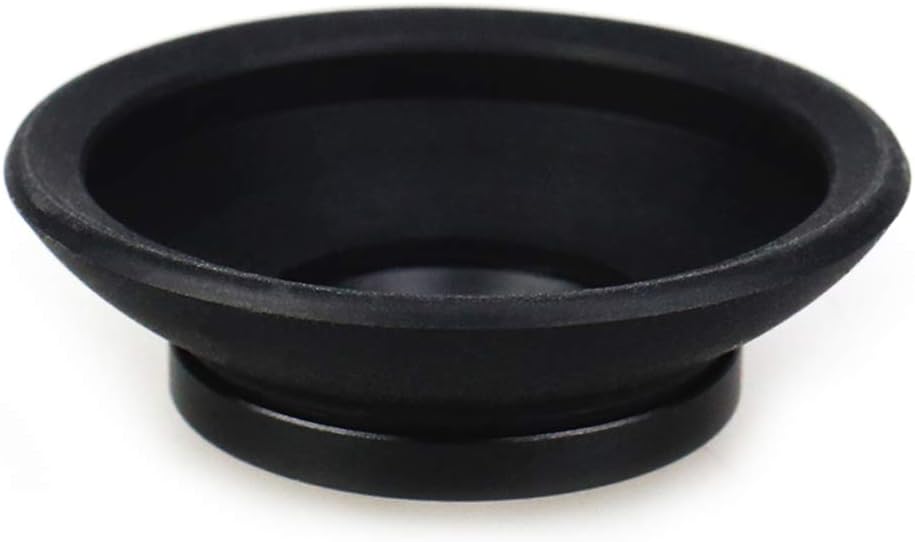 JJC Soft Silicone Eyepiece for Nikon Df D850 D810A D810 D800E D800 D700 D500 D5 D4S D4 D3S D3 D2Xs D2X D2Hs D2H F6 Replaces Nikon DK-19 Round Eyecup