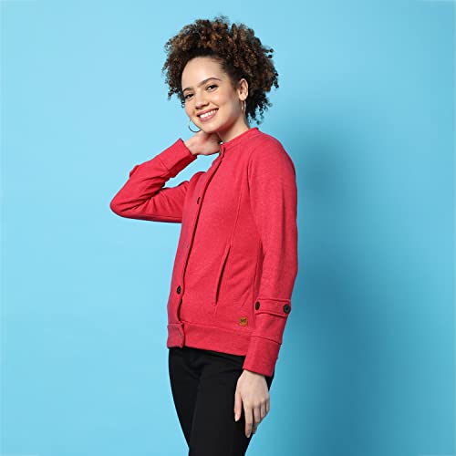Image of Women's Cotton Jacket Relaxed Fit For Casual Wear | Full Sleeve | Stylish Wear Cotton Jacket Crafted With Comfort Fit And High Performance For Everyday Wear