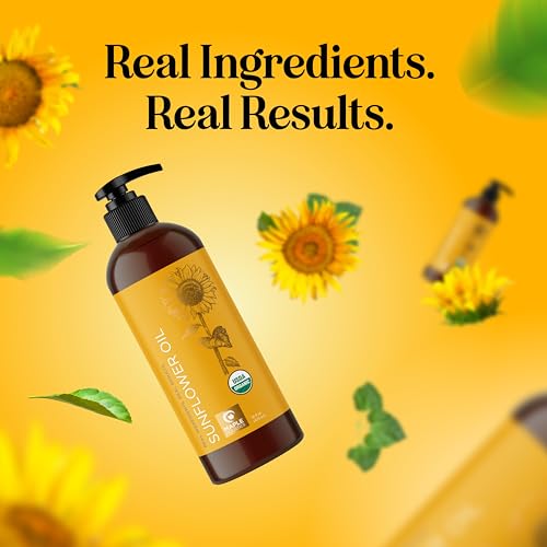 Maple Holistics Organic Sunflower Oil For Skin Hair & Nails thumb #7