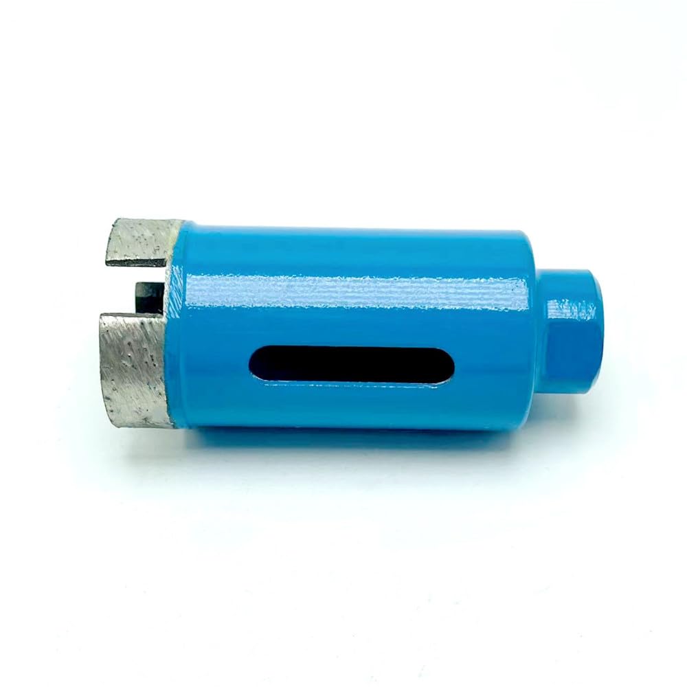 Gonmpjzr One Color Diamond Core Drill Bit, Hole Saw M10 Angle Grinder Blue 6-70Mm Marble Granite Brick Tile Concrete(65Mm)