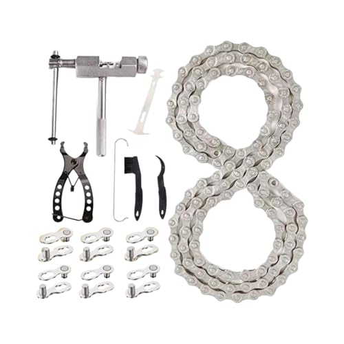 Kit d'outils pour chaîne de vélo et engrenage de transmission 116 maillons