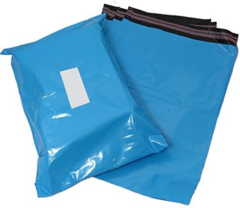 Triplast 17 x 21-Inch Plastic Mailing Postal Bag - Baby Blue (Pack of 200)