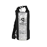 geckobrands Durable View (10L or 1.3 Gallon) Dry Bag, PVC and Polyester Material, Shoulder Strap,...