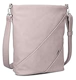 In der geräumigen zwei Tasche haben Sie Platz für allerlei Utensilien. So können Sie mit diesem Alltagsbegleiter entspannt in den Tag starten. Alles ist dabei sicher in der Umhängetasche aufgeräumt. Eine Kosmetiktasche wartet hier ebenfalls auf Sie! Maße: 26 x 33 x 11 cm