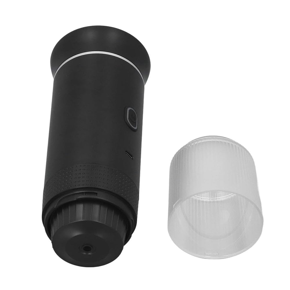 Mini Cafetera Portátil 3 en 1 – 15 Bares, Recargable USB-C, Compatible con Cápsulas y Café Molido, Ideal para Viajes, Oficina y Camping