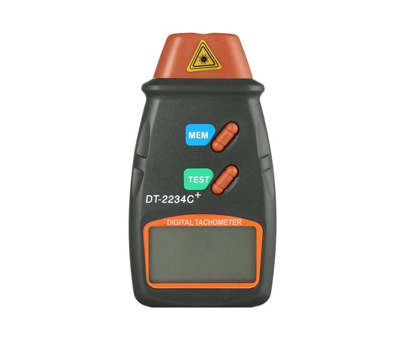 Contagiri digitale laser per foto, tachimetro laser senza contatto, RPM