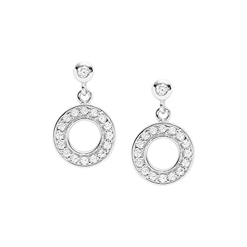 Preisvergleich Produktbild Fossil Damen-Hängeohrringe 925 Sterlingsilber JFS00473040
