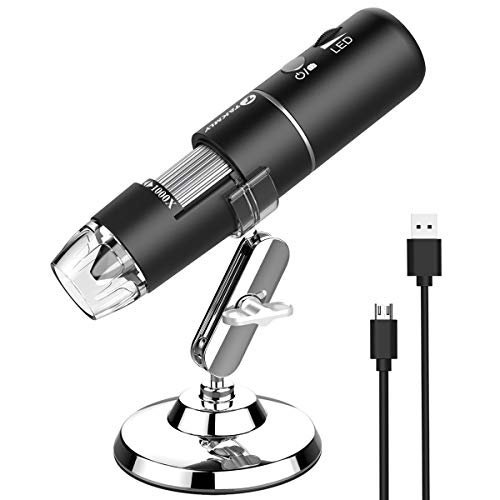 Wireless Digital WiFi USB Microscope 50X To 1000X Magnification Mini Handheld Endoscope Inspection