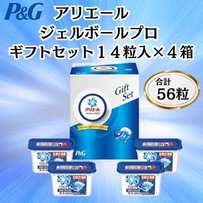 Amazon.co.jp: P＆Gアリエールジェルボールプロ洗濯洗剤ギフトセット