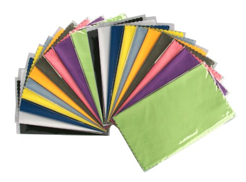 ColorYourLife 20-Pack Microfiber Cleaning Cloths for Apple iPhone ,Smart phones, Ipad, Tablets, Lenses, LCD Monitor, TV, Camera, Glasses, Optics Etc - Image 3