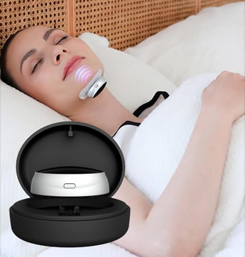 Amoyeric Dispositivo Antirronquidos De Garganta EMS, Dispositivos Automáticos Inteligentes De Ayuda...