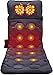 VONOYA Tapis de massage chauffant à 9 vitesses avec massage Shiatsu pour le cou avec minuteur, roulements chauffants, pour tout le dos pour la maison ou le bureau (12 moteurs vibrants)