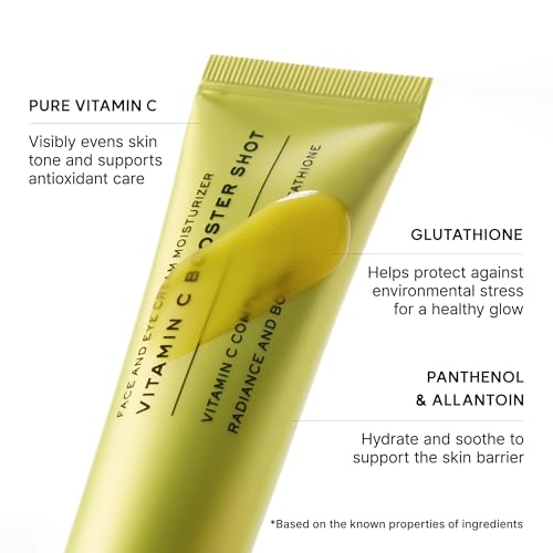 Image of Arencia Vitamin C Booster Shot, 5% Dual Vitamin C + Glutathione Serum for Dark Spot Care