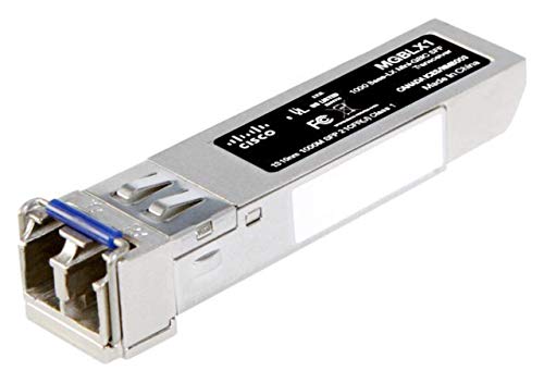 Cisco MGBLX1 SFP Transceiver with Gigabit Ethernet (GbE) 1000BASE-LX Mini-GBIC (MGBLX1)
