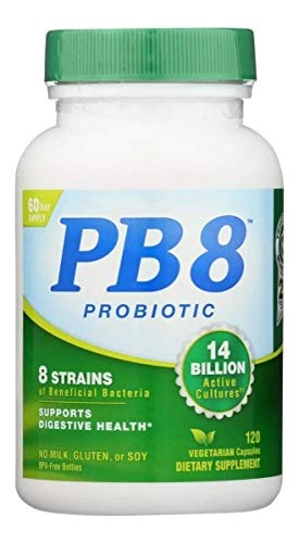 Probiótico Vegetariano Pb8 14 Bilhões Nutrition Now 120 Cap