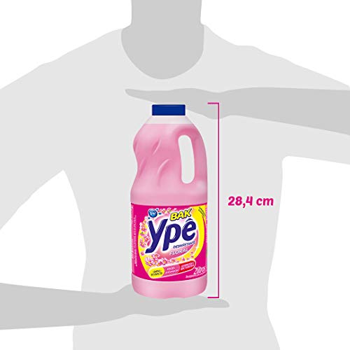 Ypê Desinfetante Floral, 2 L, Rosa