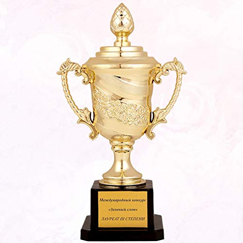 BESPORTBLE Brinquedo de copo de troféu de recompensa de troféu de plástico com base para escola de j