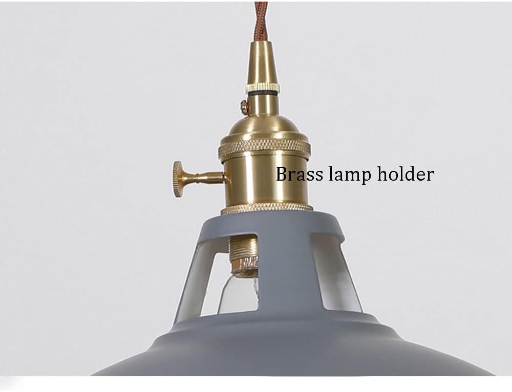 Kitchen Faucet LED MODERNELIER Style en Fer forgé, Base de Lampe, pendente à tête colorée, Plafond d'éclairage du Pendentif