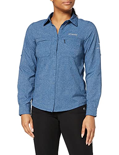Columbia Damen Irico Hemdbluse, Petrol Blue HEA, S