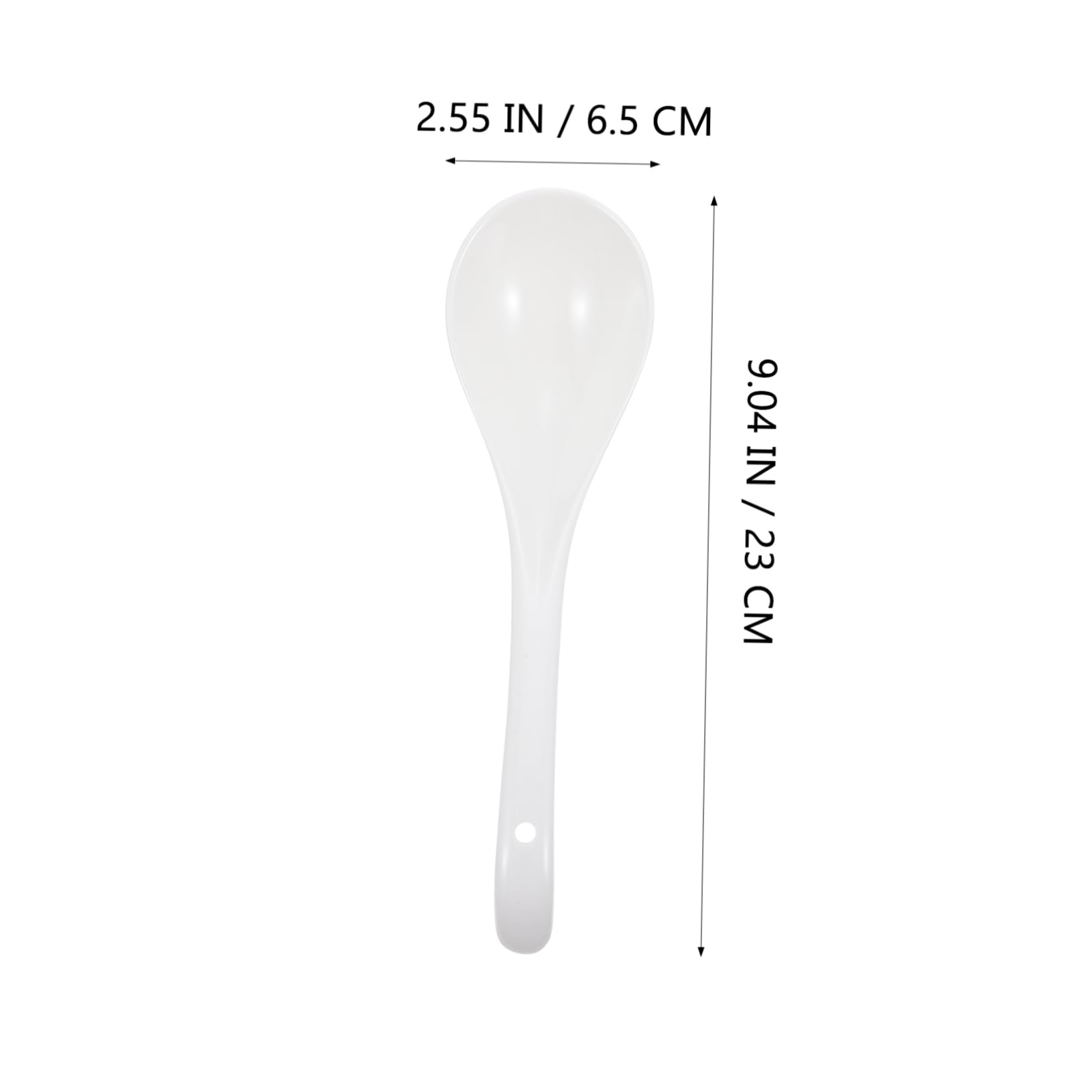 Zerodeko 6piezas Cucharas Soperas De Cerámica Hogar Resistentes y Ecológicas