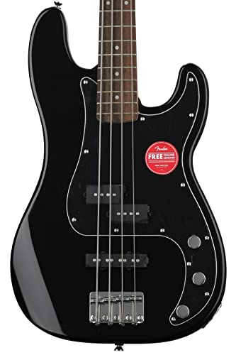 Squier by Fender Affinity Precision Bass PJ - Black, Model Number: 370500506