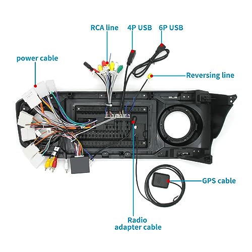 Radio para Toyota Tacoma 2016-2023 10.1" táctil QLED miniatura 6