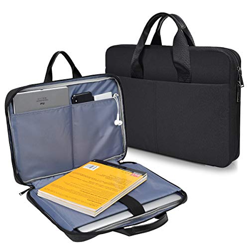 CaseBuy 180Â° freely Open Laptop Case for Acer Aspire 5 Slim, HP 15.6 Laptop, Ideapad 330 L340, Acer Chromebook 15, ThinkPad E595 15.6, Dell Inspiron 15, Water-Resistant Bag with Organize Pocket