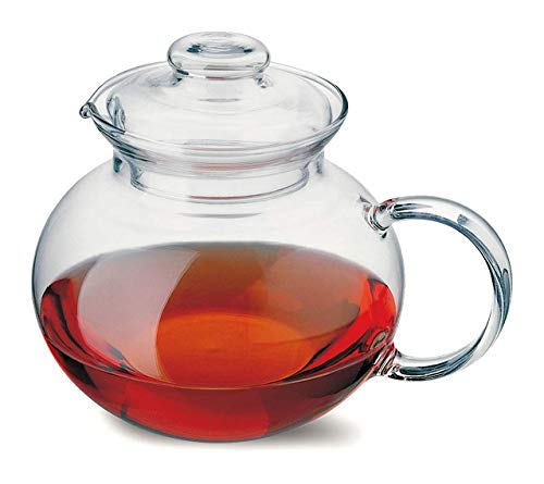 Simax Glassware Teapot | Microwave and Stovetop Safe, Heat, Cold, and Thermal Shock