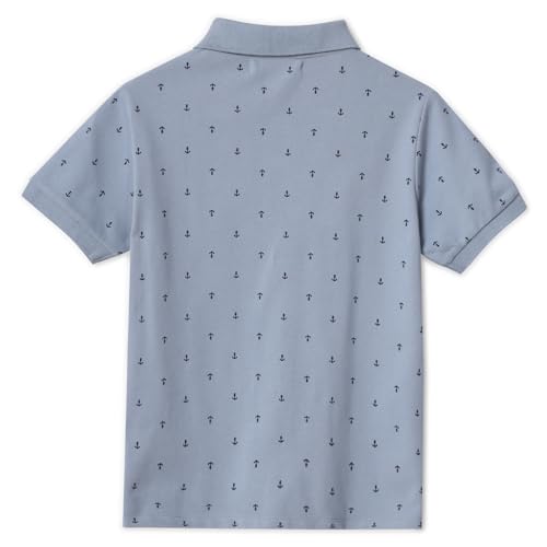 Image of Alan Jones Clothing Boy's Cotton Regular Fit Polo T-Shirt