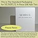 SEMRUE 22 Momme 100% Pure Mulberry Silk Scrunchies (4 PCS) - Small Hair Elastics and Ties for Women, Sleep Hair Care, No Damage, Black